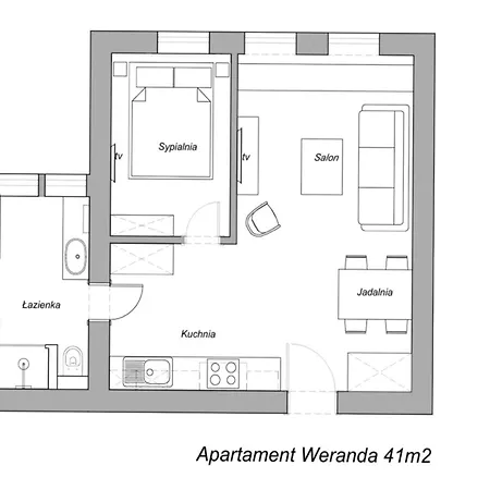 Sanhaus - Weranda Z Klimatyzacja, Przy Deptaku Apartment